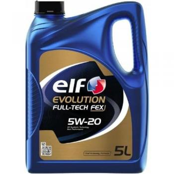 ELF Evolution Full-Tech FEX 5W-20 Huile moteur 5L pour FORD, FIAT, HYUNDAI