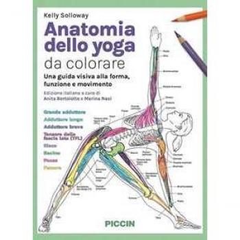 Anatomia dello yoga da colorare. Una guida visiva alla forma, fun...