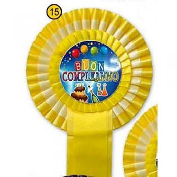 Dor MAXI COCCARDA BUON COMPLEANNO 3159-15