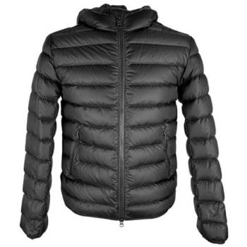 Piumino Colmar Nero con Cappuccio Uomo Taglia 50