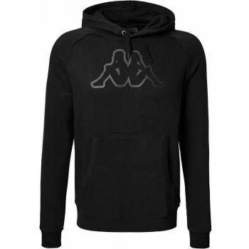 Sudadera con capucha Kappa Zaiver negro gris
