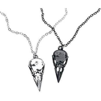 Collar Alchemy Gothic Coeur Crane para Mujer