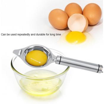 Kitchen Gadget Stainless Steel Egg Yolk Separator