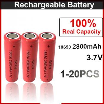 Original 18650 3.7V Rechargeable Battery for Toys