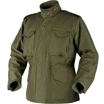 Helikon‑Tex M65 Nylon‑Satin Feldjacke – Olivgrün – 3XL