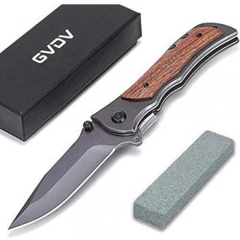 Coltello di Soggiorno GVDV con Manico in Legno