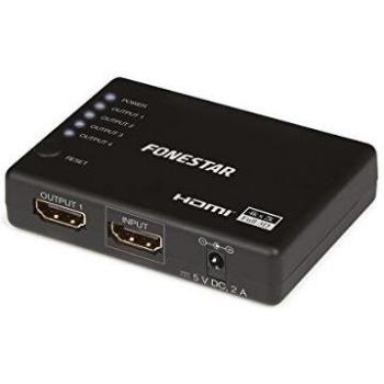FONESTAR FO-554 / Distribuidor amplificador HDMI 1 x 4
