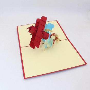 3D Civil Aviation Postcards