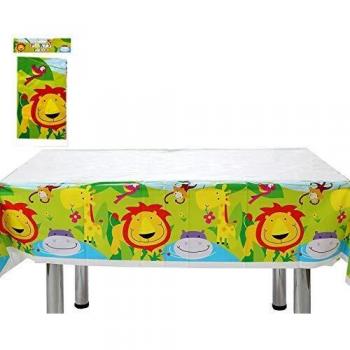Atosa 16812 : Nappe Fête Foret 137 × 182 cm, matériau plastique
