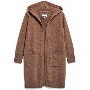 Armedangels Strickjacke WARMAA in Camel, Damen XL