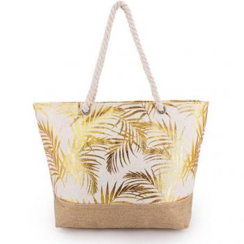 Portabaglio Beach Palm Leaf Brillante Gerardo Pasquier Argento Classico