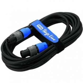 Speakerkabel 2 x 1.5 mm² met Neutrik connectoren