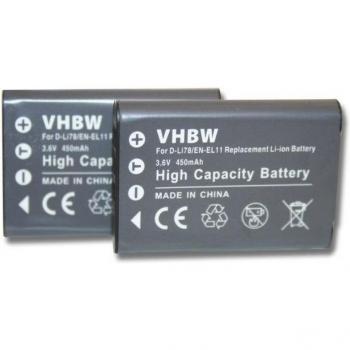 Olympus FE‑370 Ersatzakku 450 mAh Li‑Ion