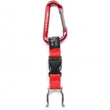 LSD Pet Bottle Holder with Red Carabiner Clip (2114)