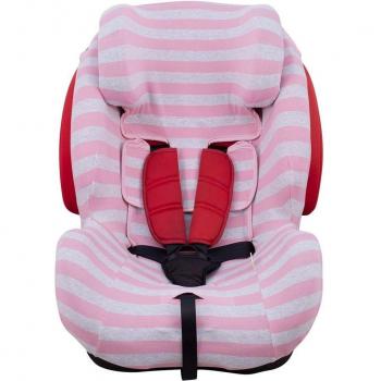 Funda de poliéster resistente para silla de coche Be Cool, Thunder y Foppapedretti Jyoko, modelo Pink Island de JYOKO