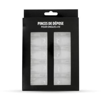Pince de retrait pour ongles x10