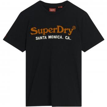 Superdry Venue Duo Logo Tee Black Marl Male L