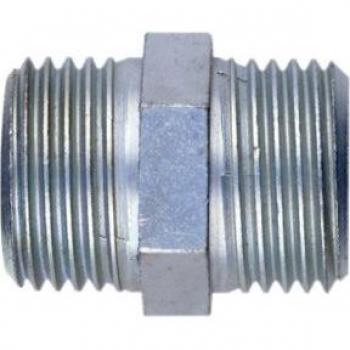 Edelstahl Doppelnippel G3/8a x G1/4a
