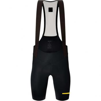 Men's 2XL Black Bib Shorts by Pirelli Santini