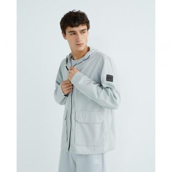 Sobrecamisa Gris Claro para Hombre Boss Orange
