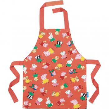 Wachstuch-Schürze mit niedlichem Peppa Pig Design