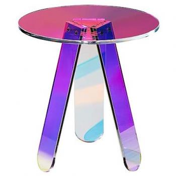 Table Acrylique Circulaire 450x480 mm
