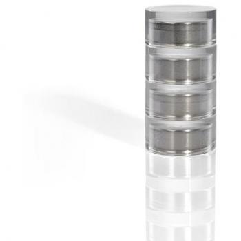 Aimant Transparent Acryl Ø20mm – Lot de 4