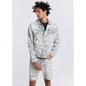 Lois Vestement Denim Gris Homme S