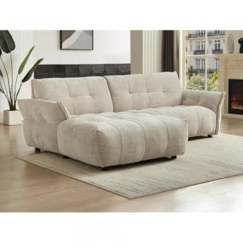 Angolo Sinistro Divano Beige Chinè – Vendita Unica
