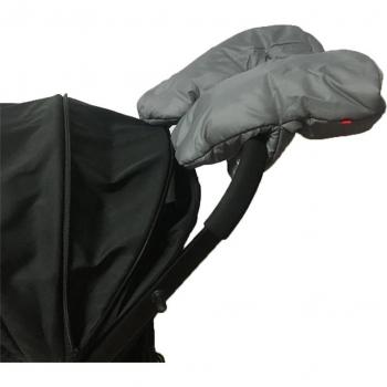 Pelz-Handabdeckung für Kinderwagen