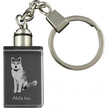 Art-Dog Akita Inu Sleutelhanger met Verlichting