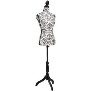 Buste Boutique Élégance Noir-White