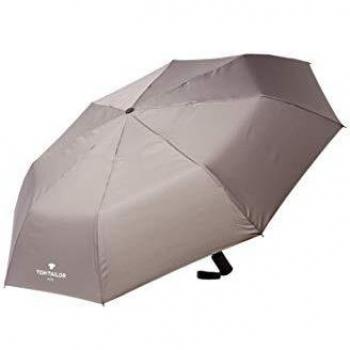 TOM TAILOR Unisex Automatischer Regenschirm in Anthrazit – 1‑Size 2680/8000