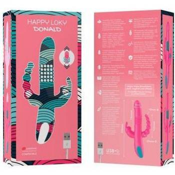 Vibrador Anal, G-Spot e Clitoriano Happy Loky