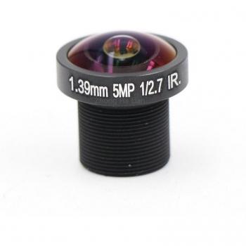 Objetivo CCTV 1.39mm 5.0MP con visión nocturna M12 x 0.5