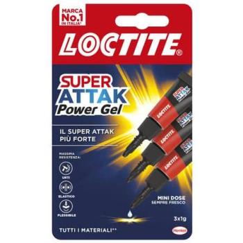 Super Attac Power Gel Mini 3 Tubetti 1 g