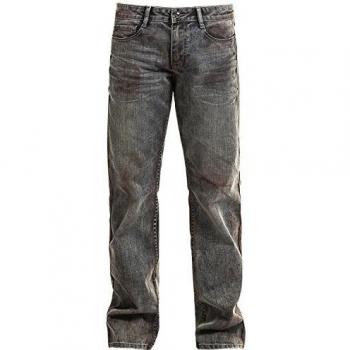 Vaqueros Rock Rebel Johnny Sprayed Azul W33L34