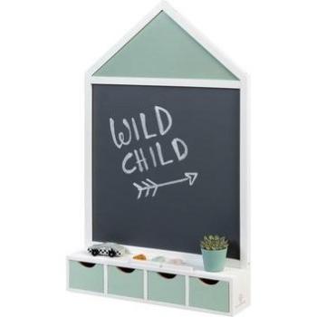 MUSTERKIND® Kreidetafel Juncus, weiß/mint