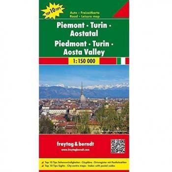 Freytag-Berndt und Artaria KG Freytag Berndt Autokarten, Piemont