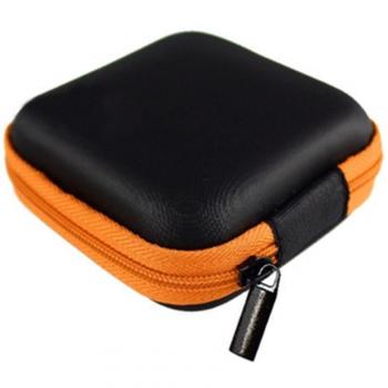 Portable Earphone Zipper Case