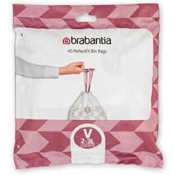 Brabantia PerfectFit Bag 2-3L, 40 pezzi