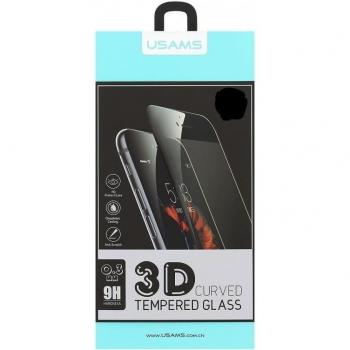 Capa de protección completa 3D curvo negro para iPhone 6/6S