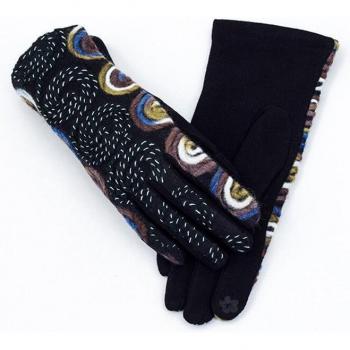 Guantes de Ciclismo de Cuero de Ante para Climas Fríos