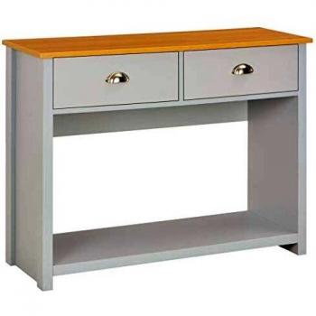 VidaXL Elegant Grey Console Table 97x35x76 cm