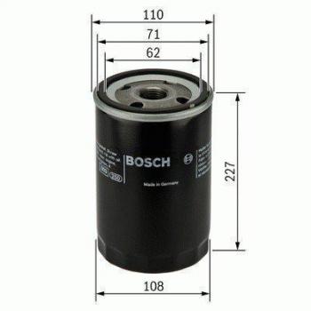 Bosch Cv Oil Filter HGV Diameter 107.9mm 0451301156