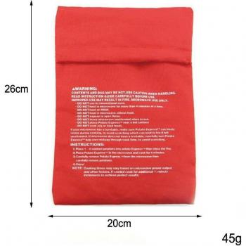 Reusable Red Potato Cooking Bag 20x26cm
