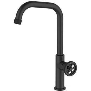 Robinetterie Indus Noir Mat pour Évier Essebagno