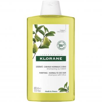 Cedrat Purifying Shampoo by Klorane for Normal to Oily Hair, 13.5 Fl Oz