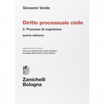 Diritto processuale civile. Processo di cognizione