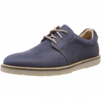 Clarks Herren Grandin Derbys, Blau (Navy), 42 EU